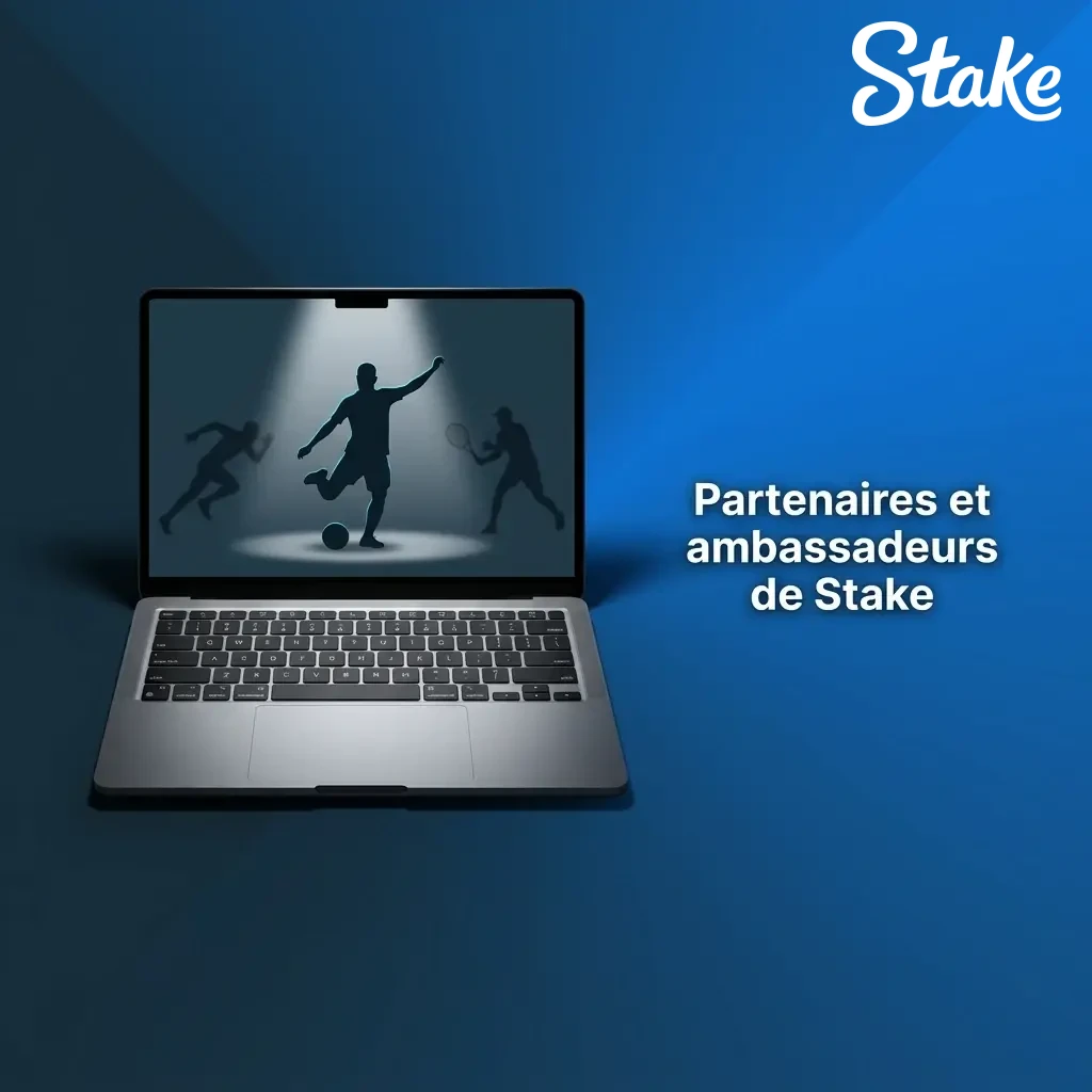 Partenaires et ambassadeurs de Stake : Drake, Roshtein, Everton FC, Alphonso Davies et l'UFC
