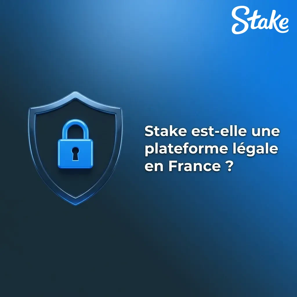 Stake plateforme légale en France avec licence Curaçao eGaming et outils de jeu responsable